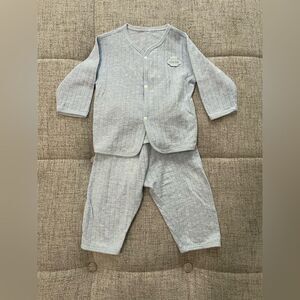 Baby Two-Piece Set – Blue – Size 3–6 Months